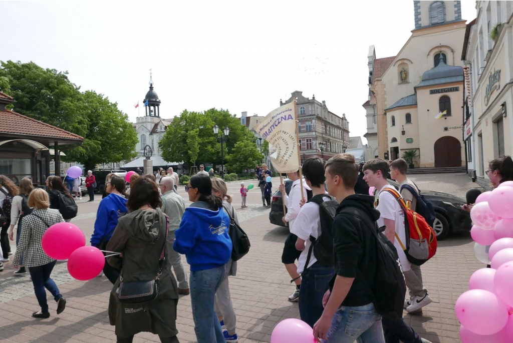 Parada młodzieży PZS nr 4