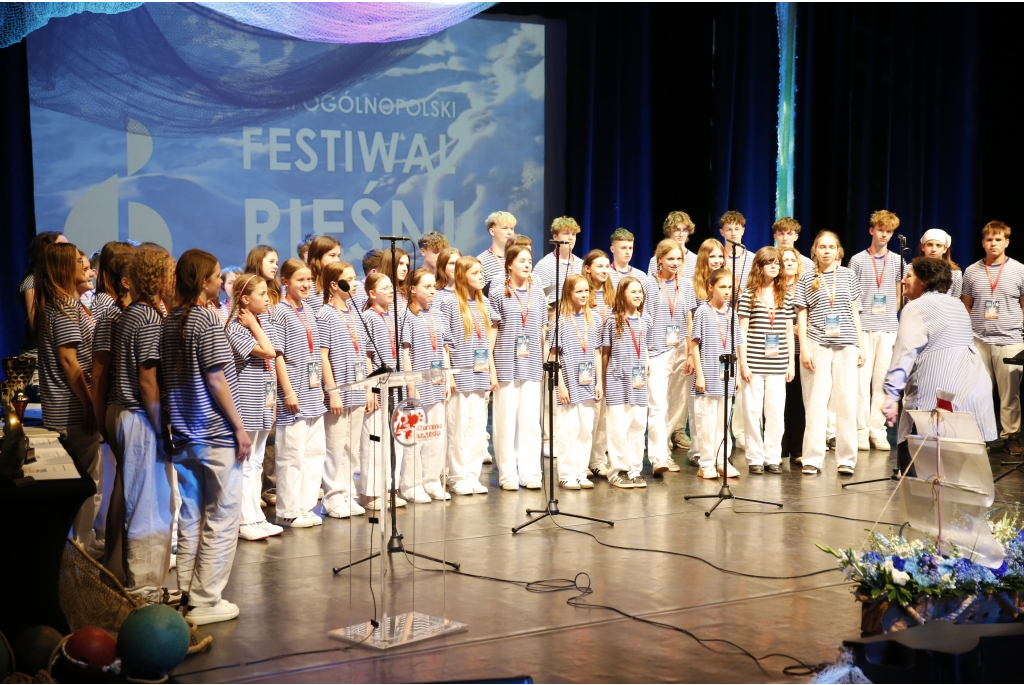 Finał  XXVII Ogólnopolskiego Festiwalu Pieśni o Morzu