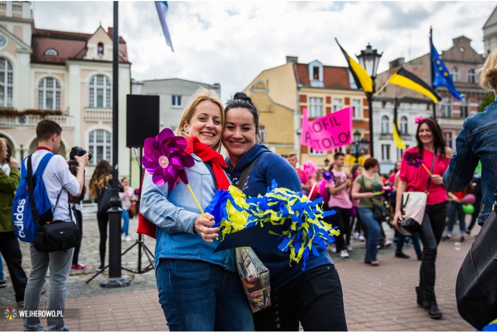 Parada uczniów Zespołu Szkół Ponadgimnazjalnych nr 4  im. Jakuba Wejhera - 29.05.2015