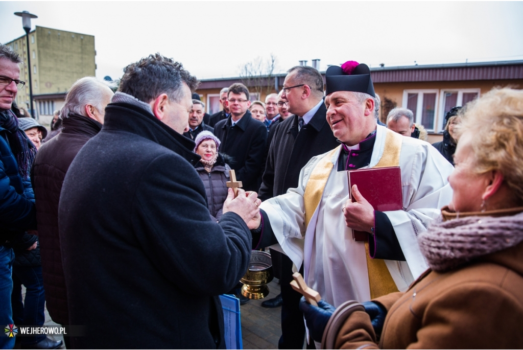 Nowy budynek socjalny przy ul. Iwaszkiewicza w Wejherowie - 27.01.2015