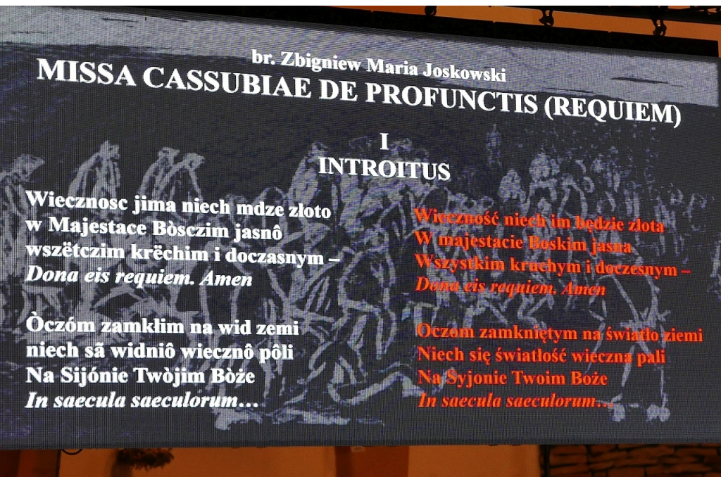 Requiem Kaszubskie w Wejherowie