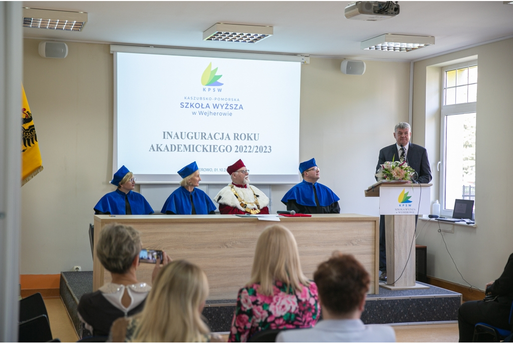 Inauguracja nowego roku akademickiego KPSW w Wejherowie