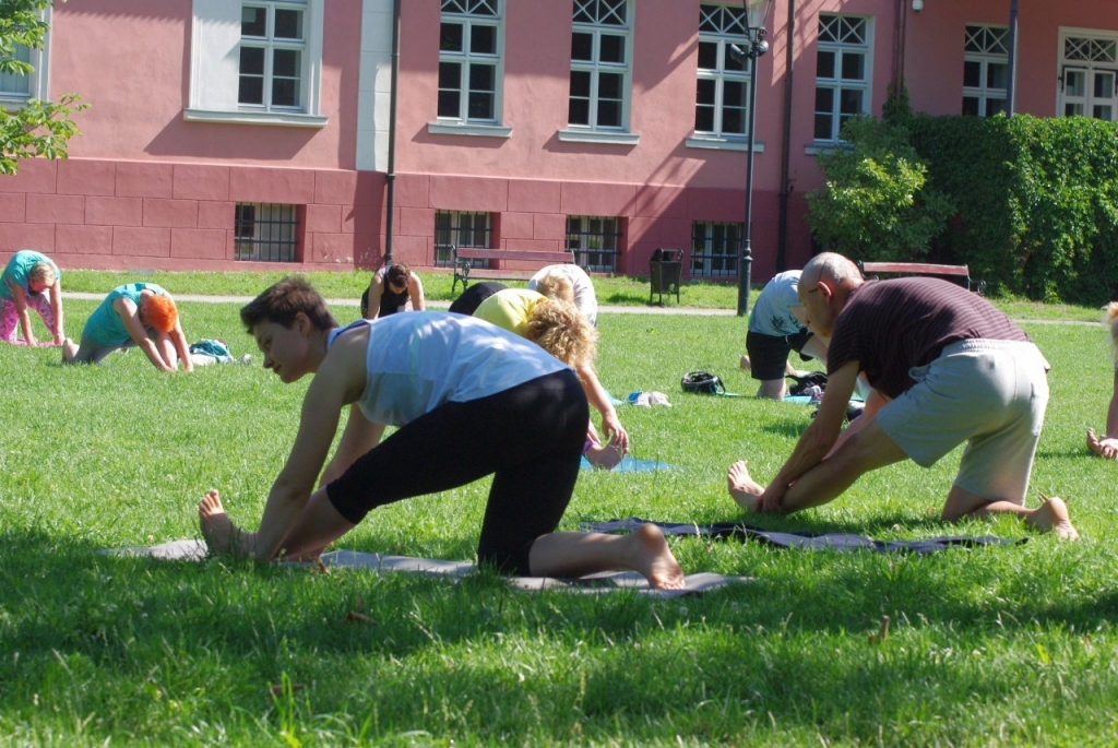 Joga w Parku Miejskim