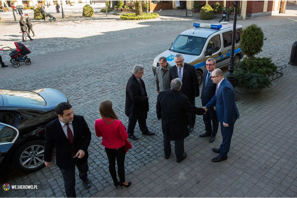 Ambasador Azerbejdżanu z wizytą w Wejherowie - 13.03.2014