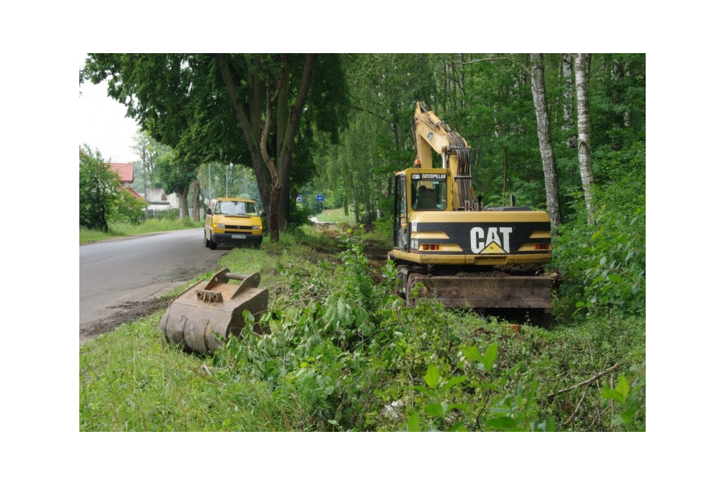 Budowa Turystycznego Szlaku Północnych Kaszub w Wejherowie - 06.07.2012