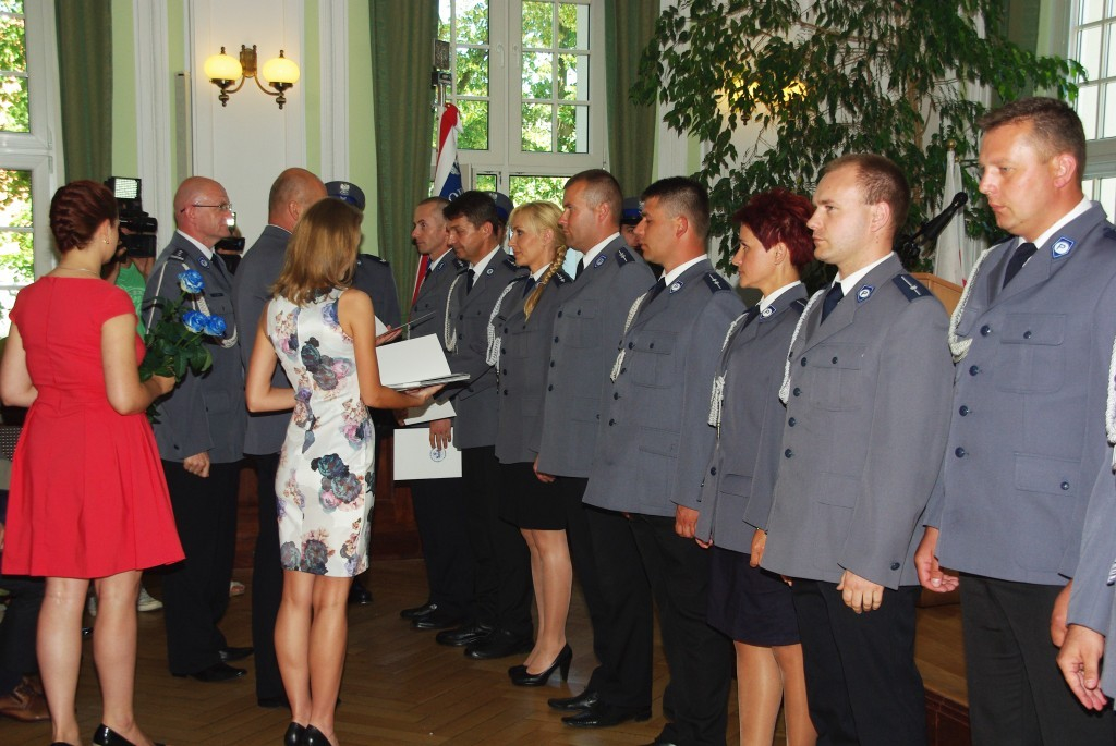 Wyróżnienia z okazji Święta Policji - 24.07.2014