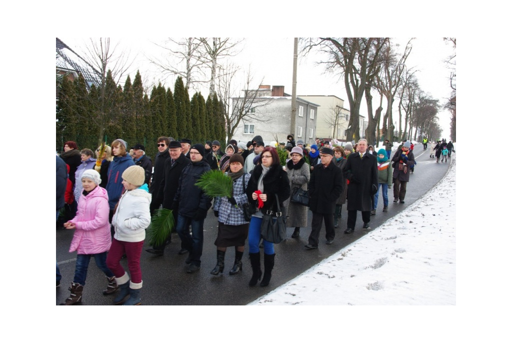 Niedziela Palmowa - Wjazd Chrystusa do Jerozlimy Kaszzubskiej - 23.03.2013