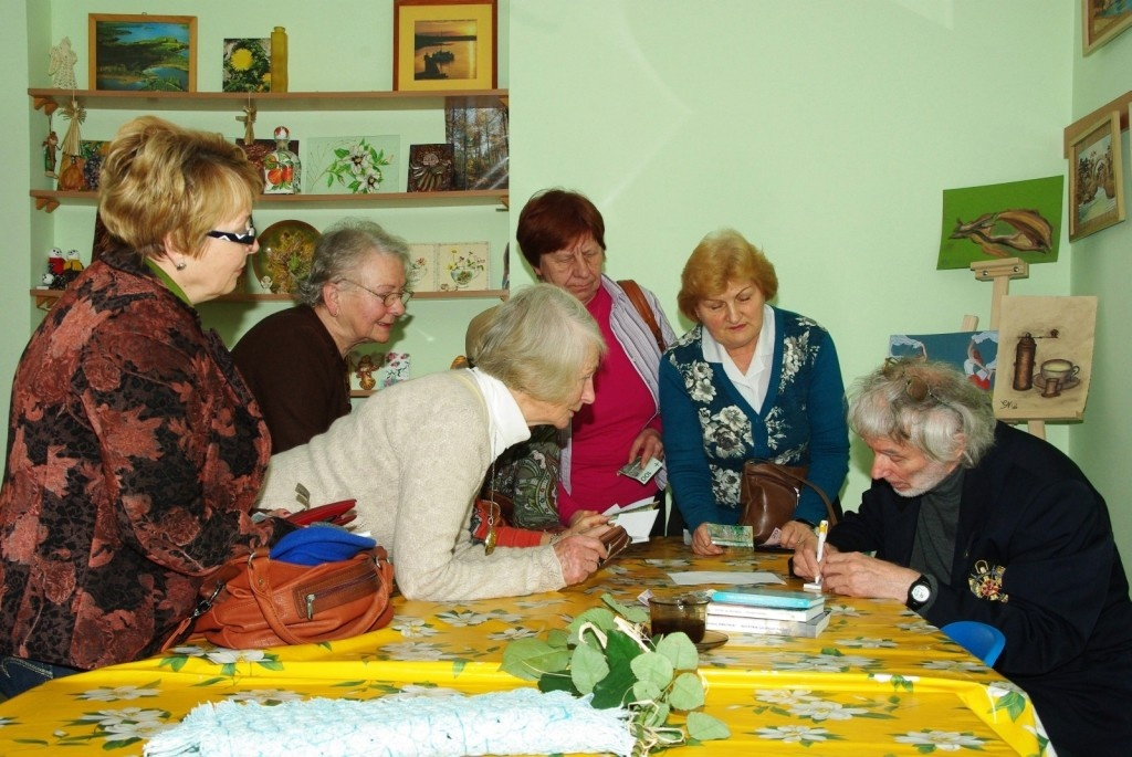 Spotkanie z poetą Zbigniewem Jablońskim w WUTW YMCA - 05.02. 2014