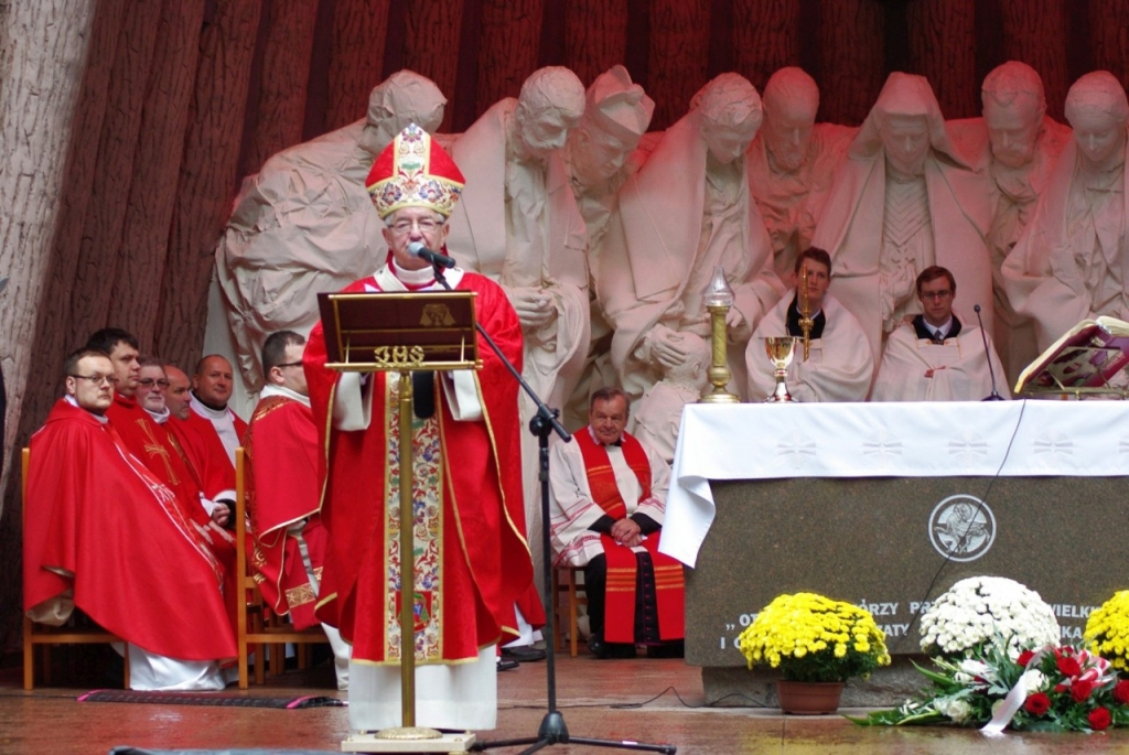 Uroczystość patriotyczna w Piaśnicy