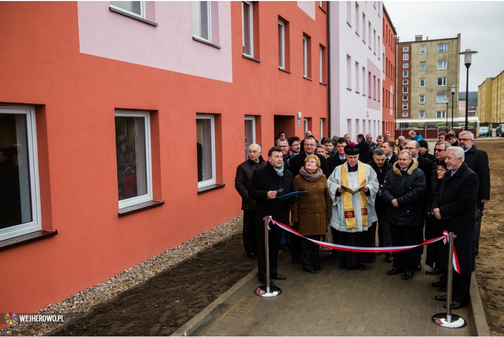 Nowy budynek socjalny przy ul. Iwaszkiewicza w Wejherowie - 27.01.2015