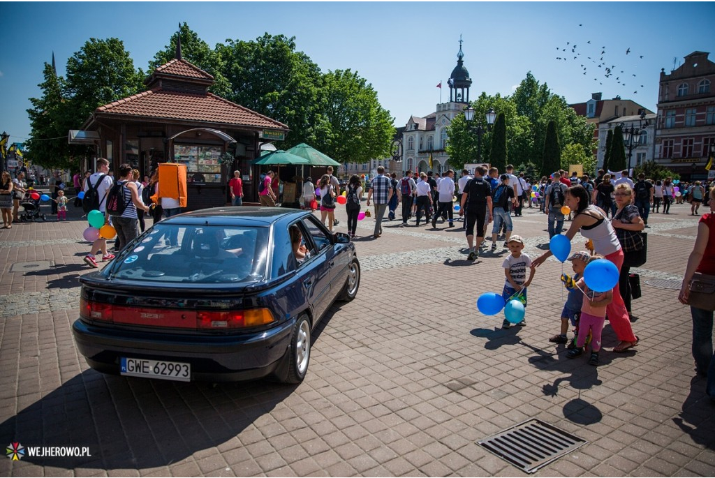 Parada samochodówki z okazji Dnia Patrona - 23.05.2014