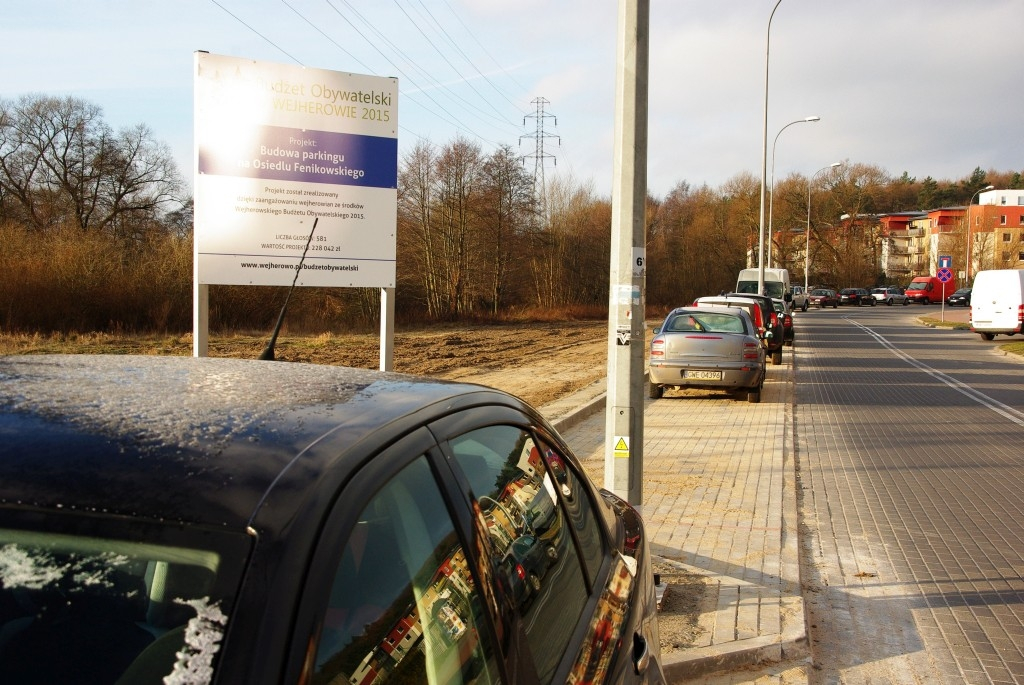 Budżet Obywatelski - Parking na os. Fenikowskiego - 30.12.2015