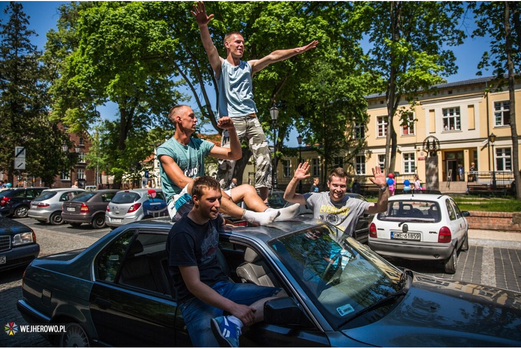 Parada samochodówki z okazji Dnia Patrona - 23.05.2014