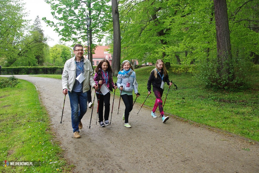 Rajd Nordic Walking w parku - 10.05.2014