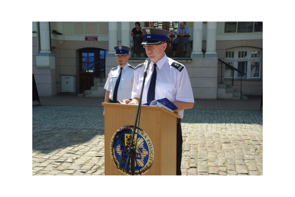 Święto Policji na rynku w Wejherowie - 26.07.2012