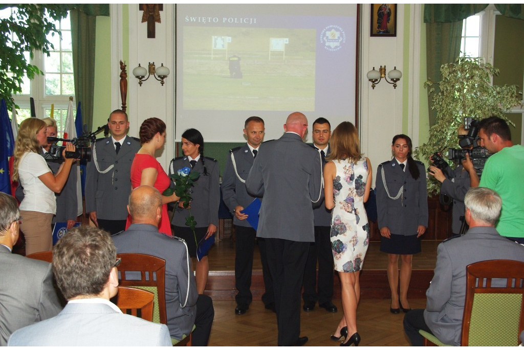 Wyróżnienia z okazji Święta Policji - 24.07.2014