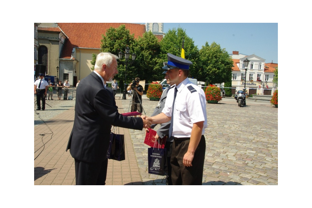 Święto Policji na rynku w Wejherowie - 26.07.2012