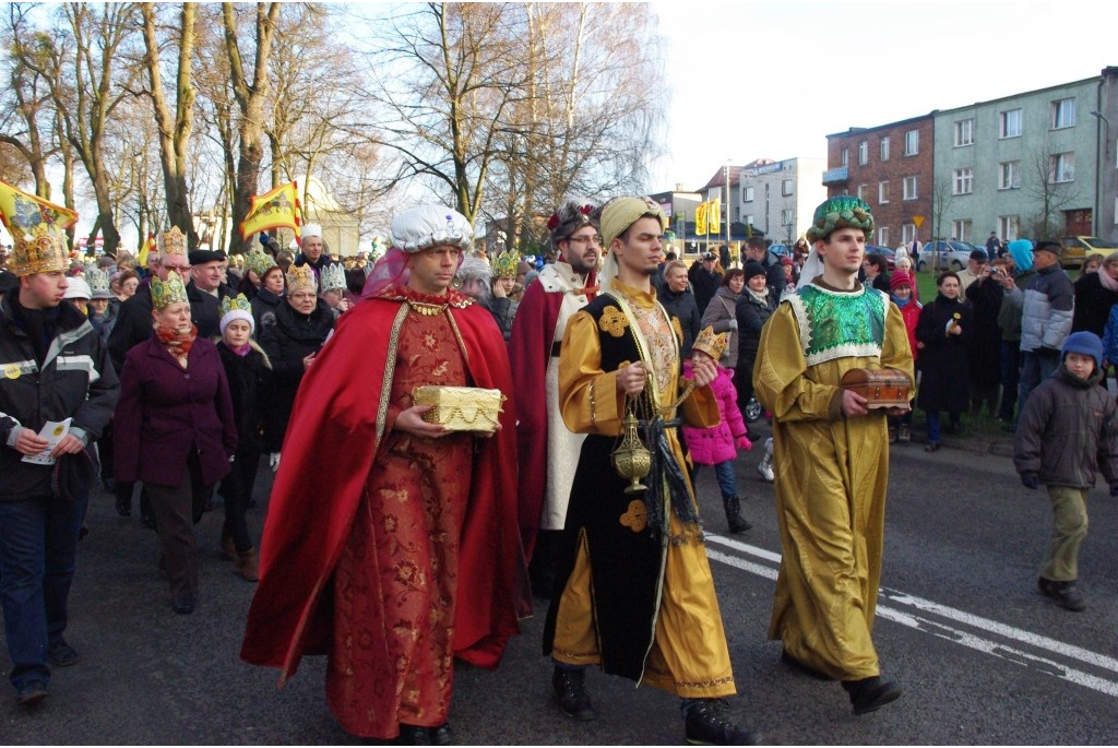 Orszak Trzech Króli w Wejherowie - 06.01.2014