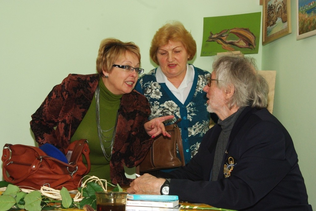 Spotkanie z poetą Zbigniewem Jablońskim w WUTW YMCA - 05.02. 2014