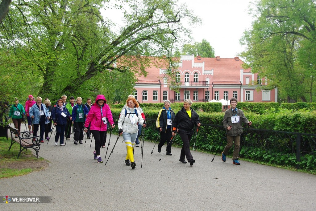 Rajd Nordic Walking w parku - 10.05.2014