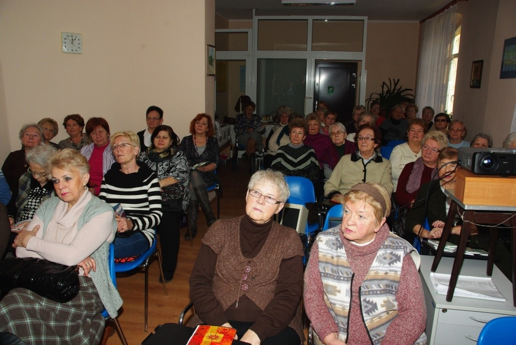 Spotkanie z poetą Zbigniewem Jablońskim w WUTW YMCA - 05.02. 2014