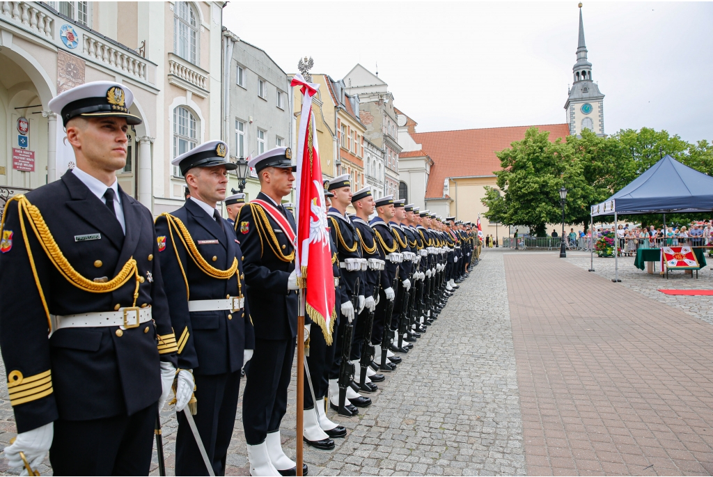 Sztandar wojskowy dla Batalionu Dowodzenia Marynarki Wojennej w Wejherowie