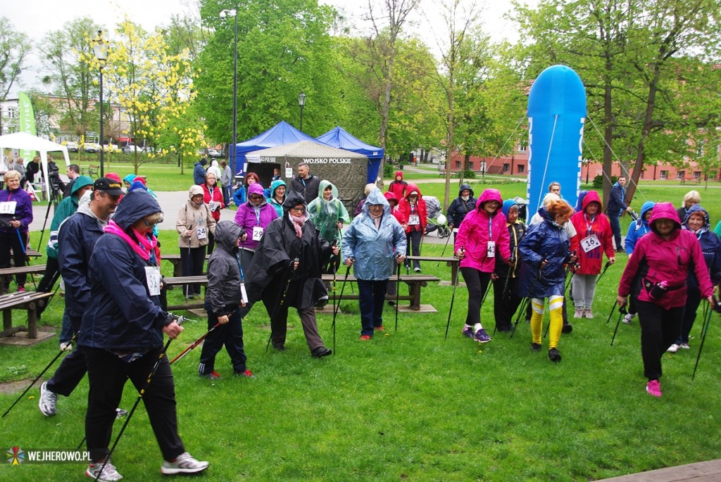 Rajd Nordic Walking w parku - 10.05.2014