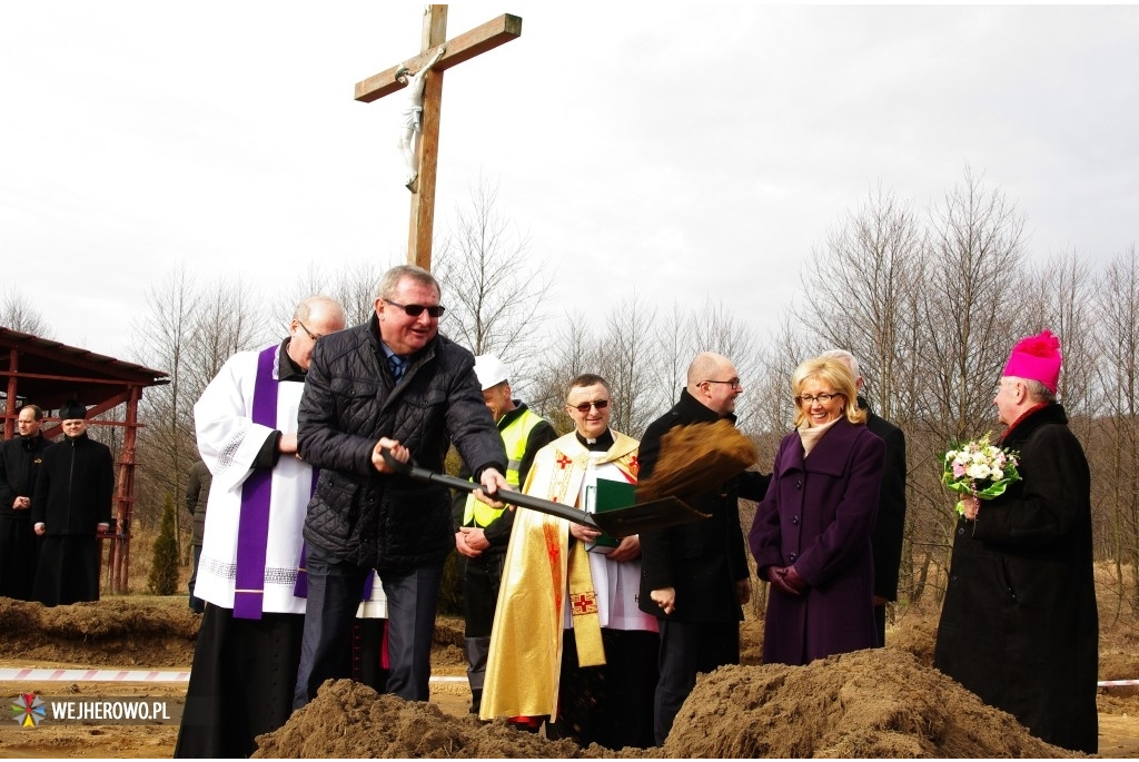 Rozpoczęcie budowy nowego kościoła na Śmiechowie - 02.03.2015