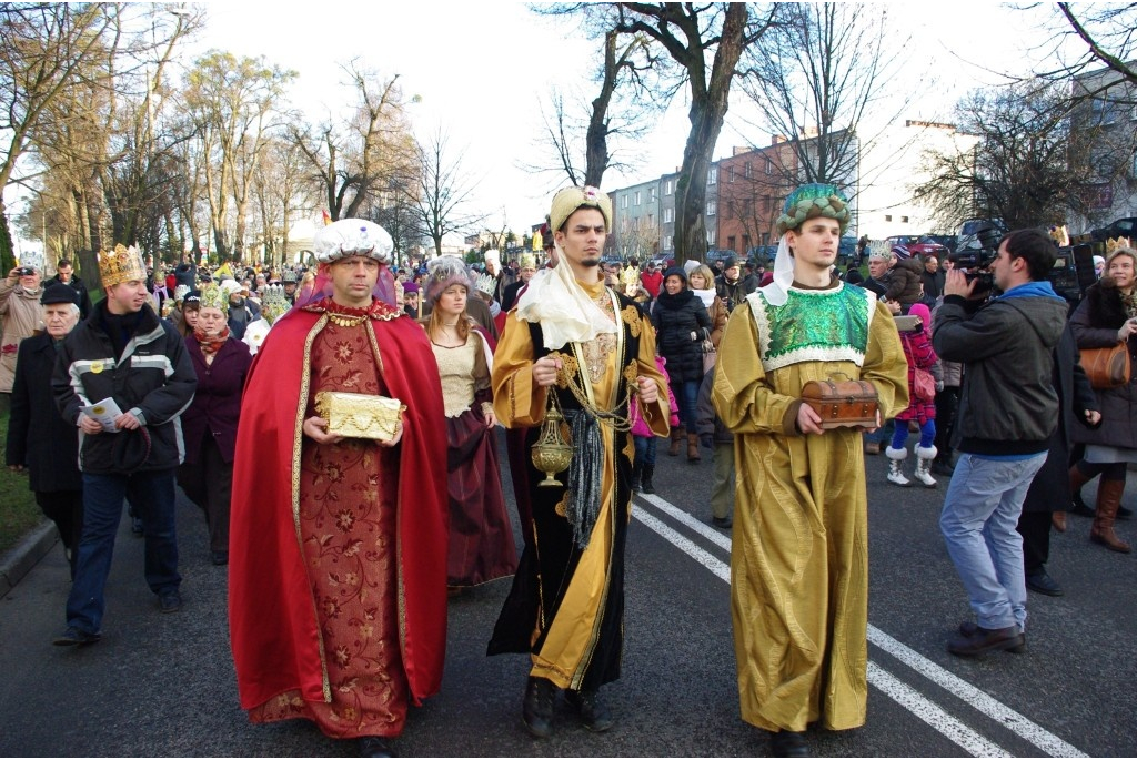 Orszak Trzech Króli w Wejherowie - 06.01.2014