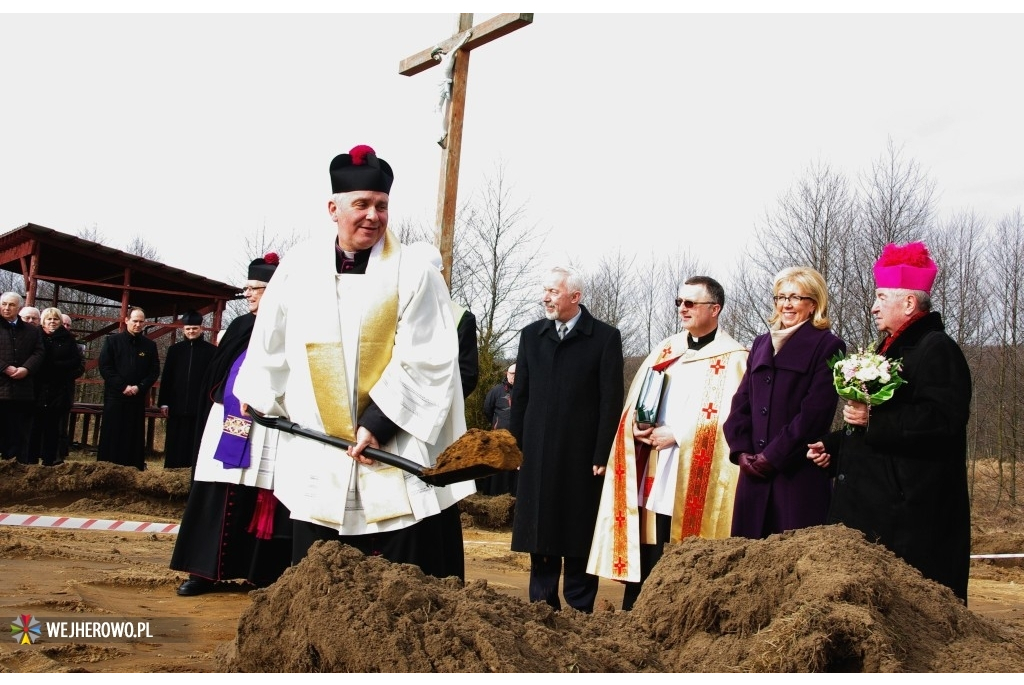 Rozpoczęcie budowy nowego kościoła na Śmiechowie - 02.03.2015