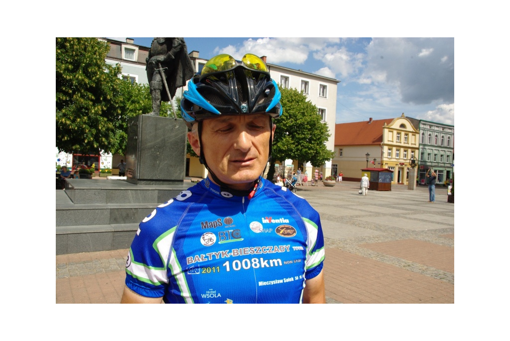 Mieczysław Solek z Wejherowa zamierza ponownie pokonać ultramaraton kolarski - 07.08.2012