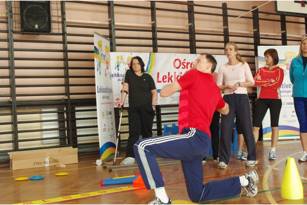 Pokaz metodyczny Kids Athletics w SP 11 - 06.03.2015