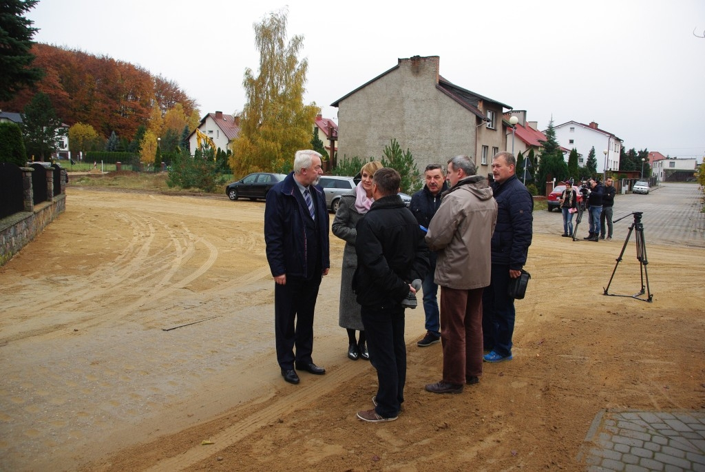 Odbiór 4 ulic - Zielnej, Złotej, Modrej i Uroczej - 03.11.2015