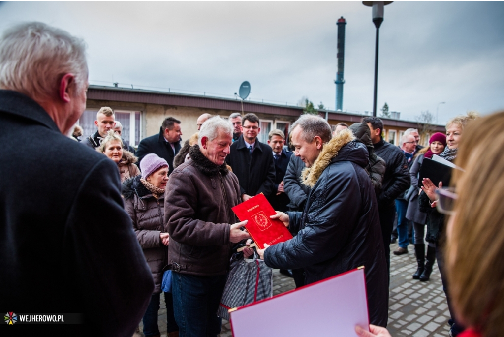 Nowy budynek socjalny przy ul. Iwaszkiewicza w Wejherowie - 27.01.2015