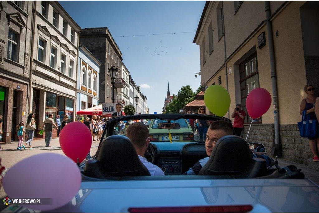 Parada samochodówki z okazji Dnia Patrona - 23.05.2014