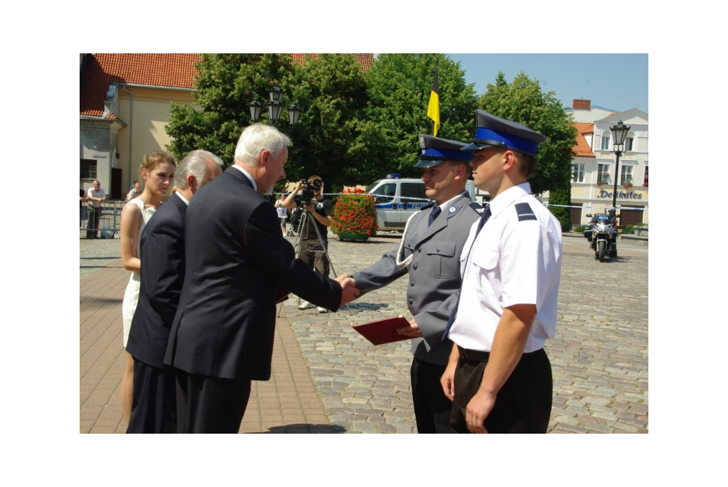 Święto Policji na rynku w Wejherowie - 26.07.2012