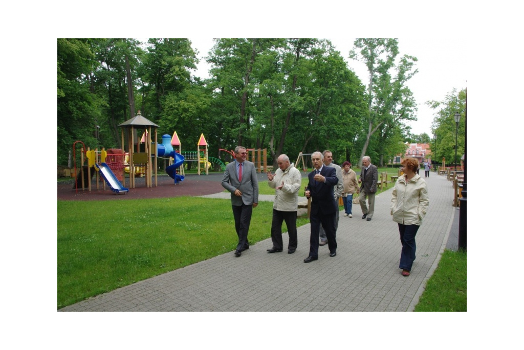 Park Miejski im. A. Majkowskiego w II etapie konkursu Modernizacja Roku 2011 - 27.06.2012