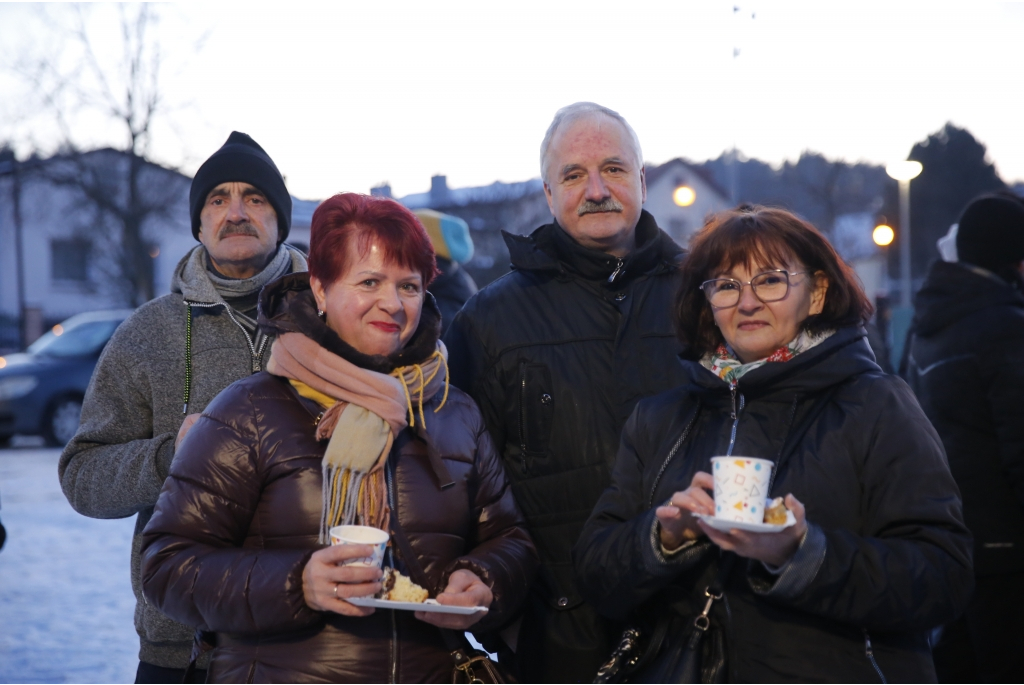 Kolędowanie przy ognisku