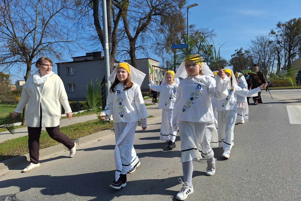 Inscenizacja Wjazdu Jezusa do Jerozolimy Kaszubskiej w Wejherowie