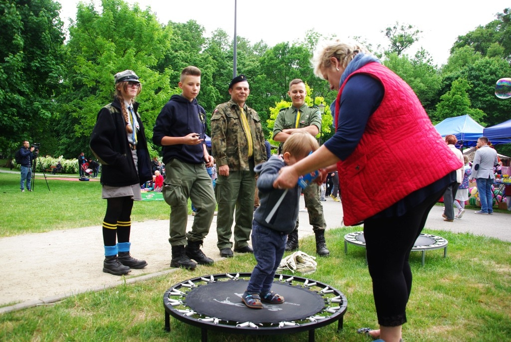 V Olimpiada Uśmiechu w Parku Miejskim