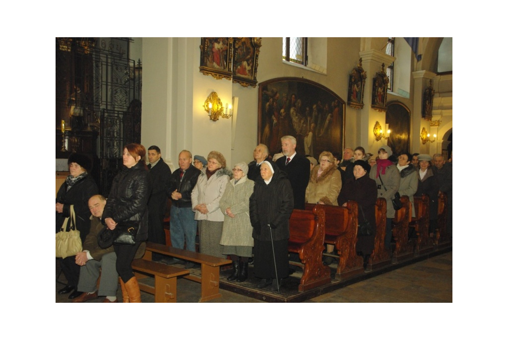 Nabożeństwo w Klasztorze z okazji Międzynarodowego Dnia Chorych - 11.02.2013