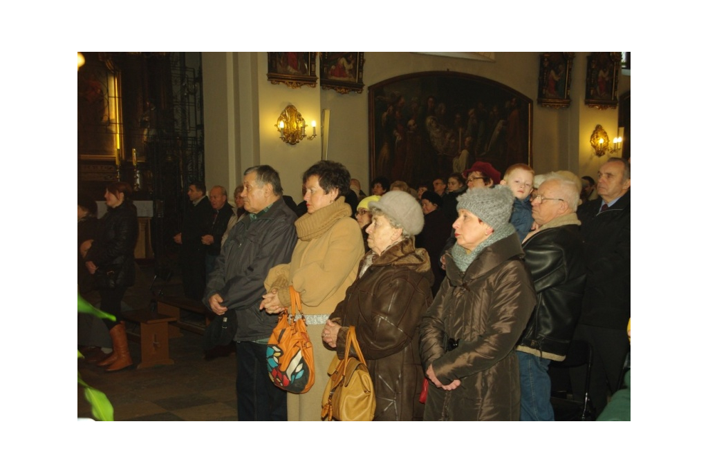 Nabożeństwo w Klasztorze z okazji Międzynarodowego Dnia Chorych - 11.02.2013