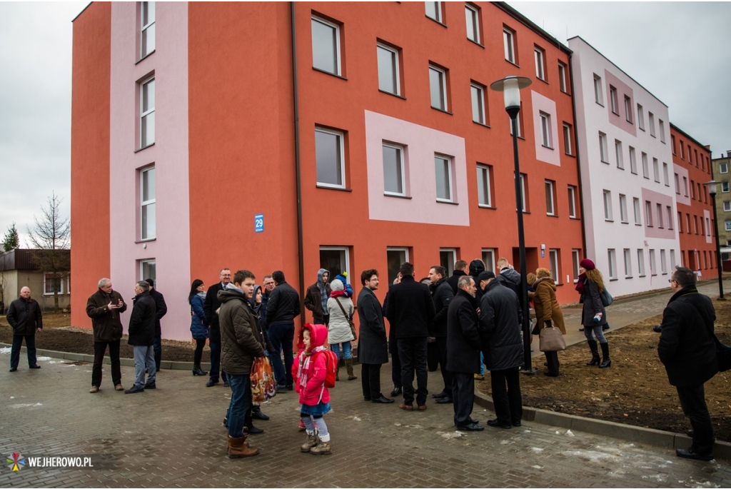 Nowy budynek socjalny przy ul. Iwaszkiewicza w Wejherowie - 27.01.2015