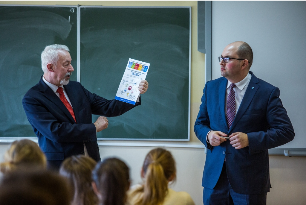 Prezydent Krzysztof Hildebrandt spotyka się z młodzieżą - 25-26.02.2015