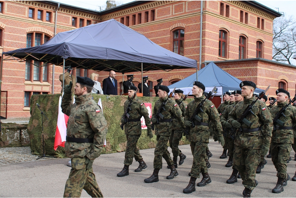 Przysięga w Batalionie Dowodzenia MW