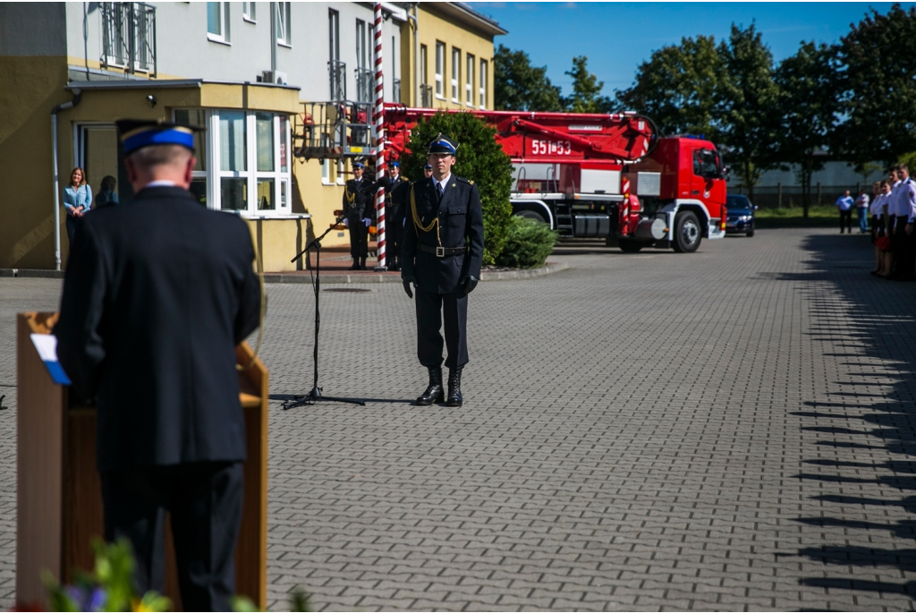 Komendant wejherowskiej straży pożarnej przeszedł na emeryturę