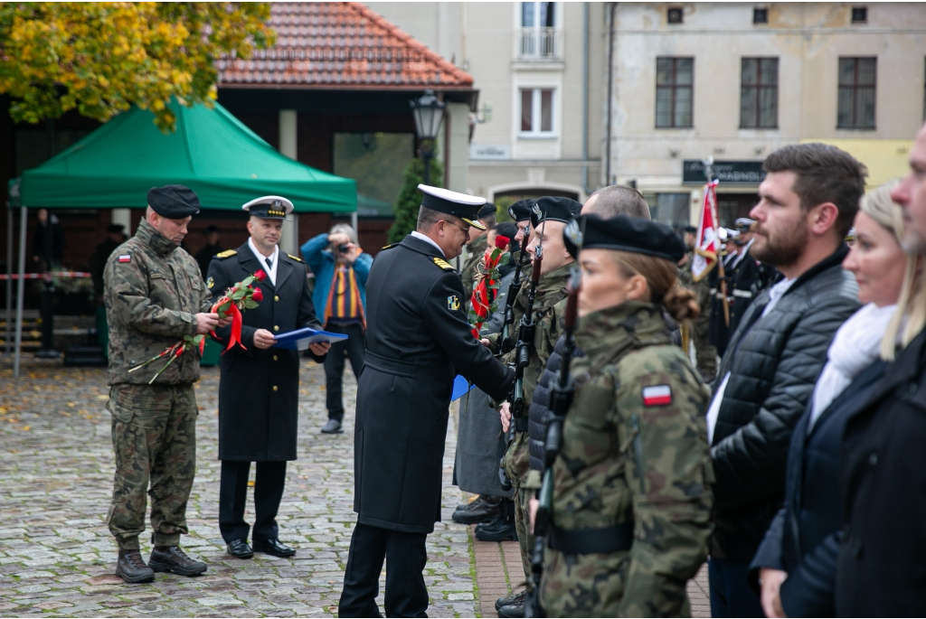 Uroczyste ślubowanie żołnierzy na Placu Jakuba Wejhera