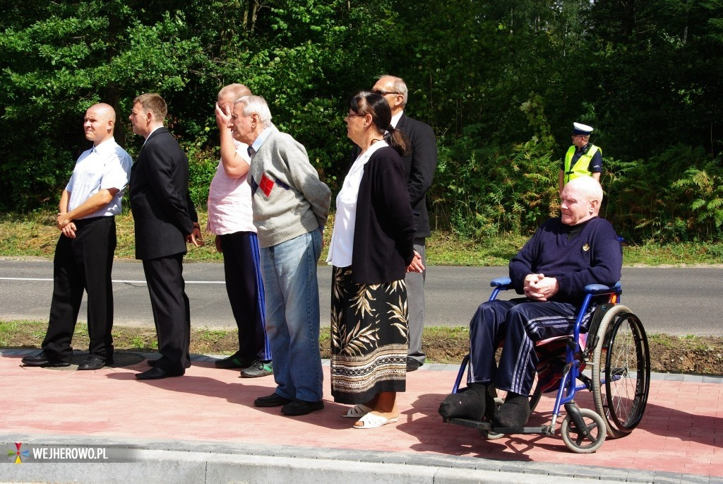 Zjazd Strzebielinkowców - odsłonięcie tablicy pamiątkowej - 17.08.2014