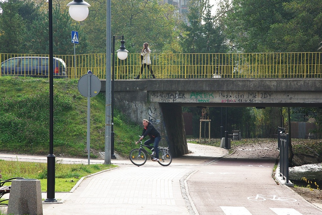 Ścieżka rowerowa wzdłuż rzeki Cedron -10.10.2013