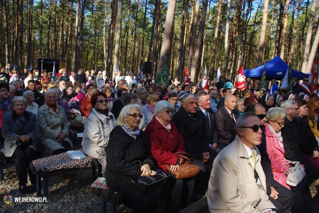 Uroczystość patriotyczna w Piaśnicy - 05.10.2014